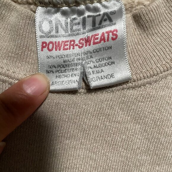 vintage Oneita Power - Sweats Sweatshirt - Picture 2 of 3